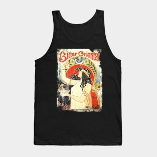 Art Nouveau - Bitter Oriental Alphonse Mucha Tank Top